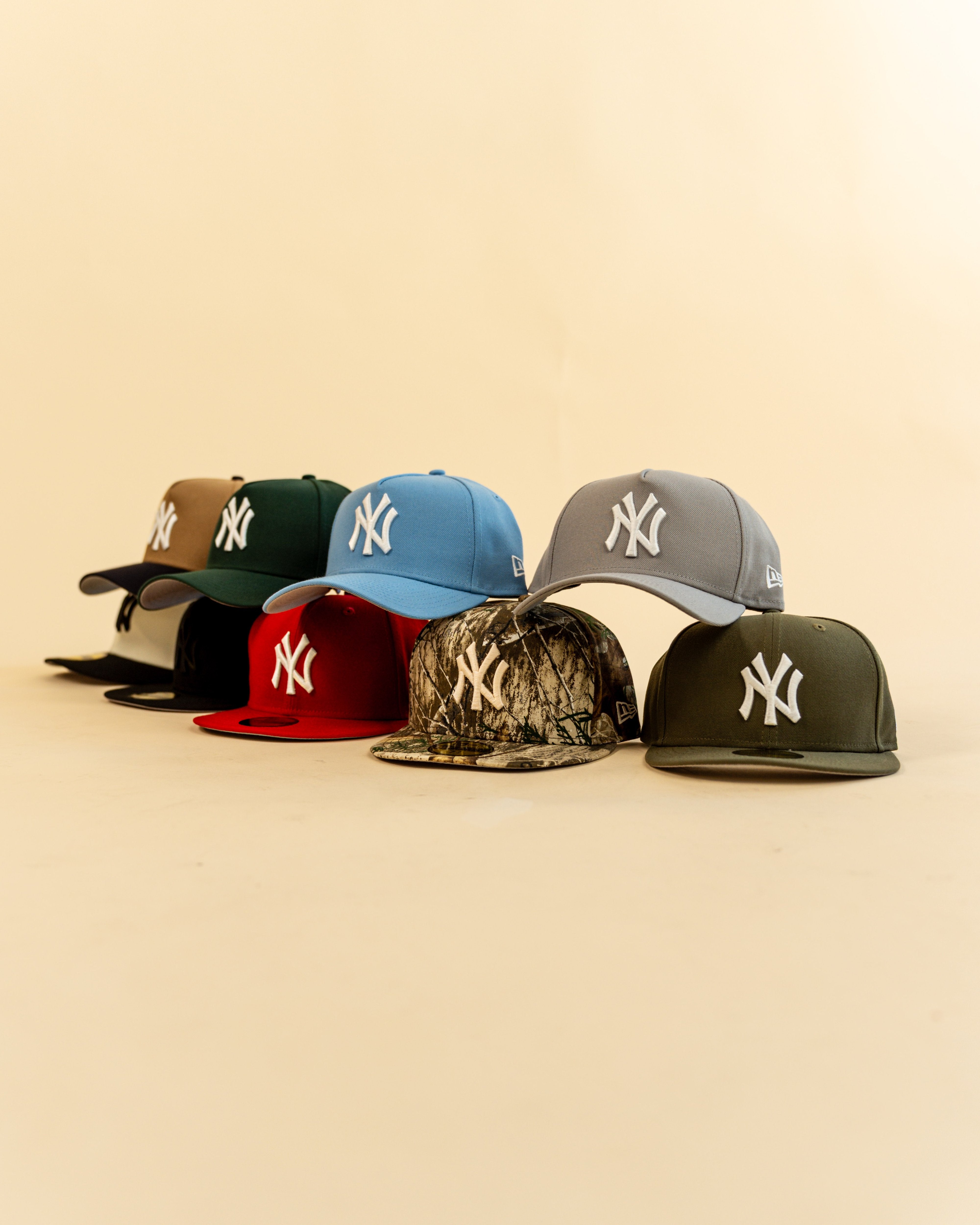 New Era New York Yankees 9FORTY A-Frames and 59FIFTY's. All MLB® teams available in-store at Lids.