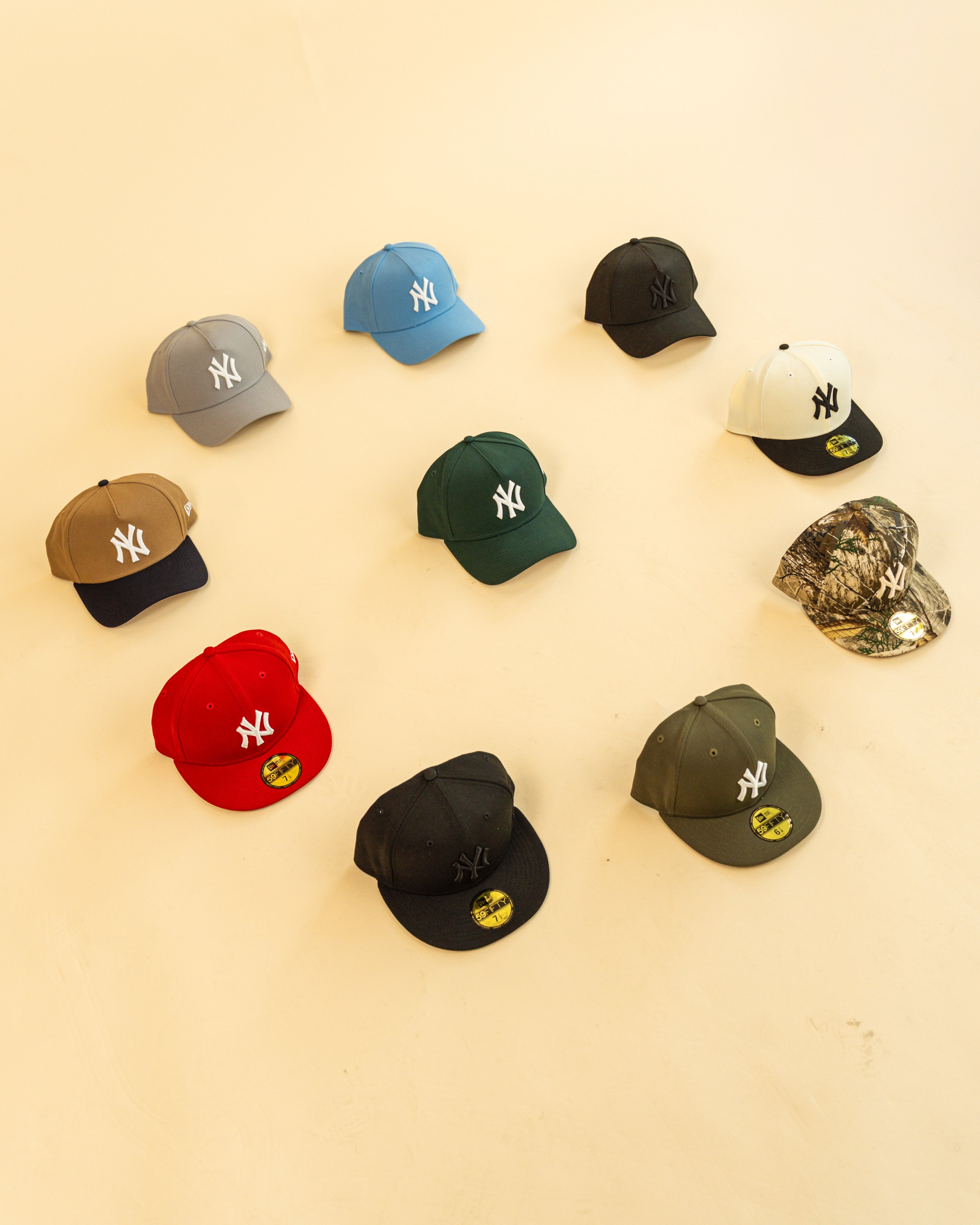 New Era New York Yankees 9FORTY A-Frames and 59FIFTY's. All MLB® teams available in-store at Lids.