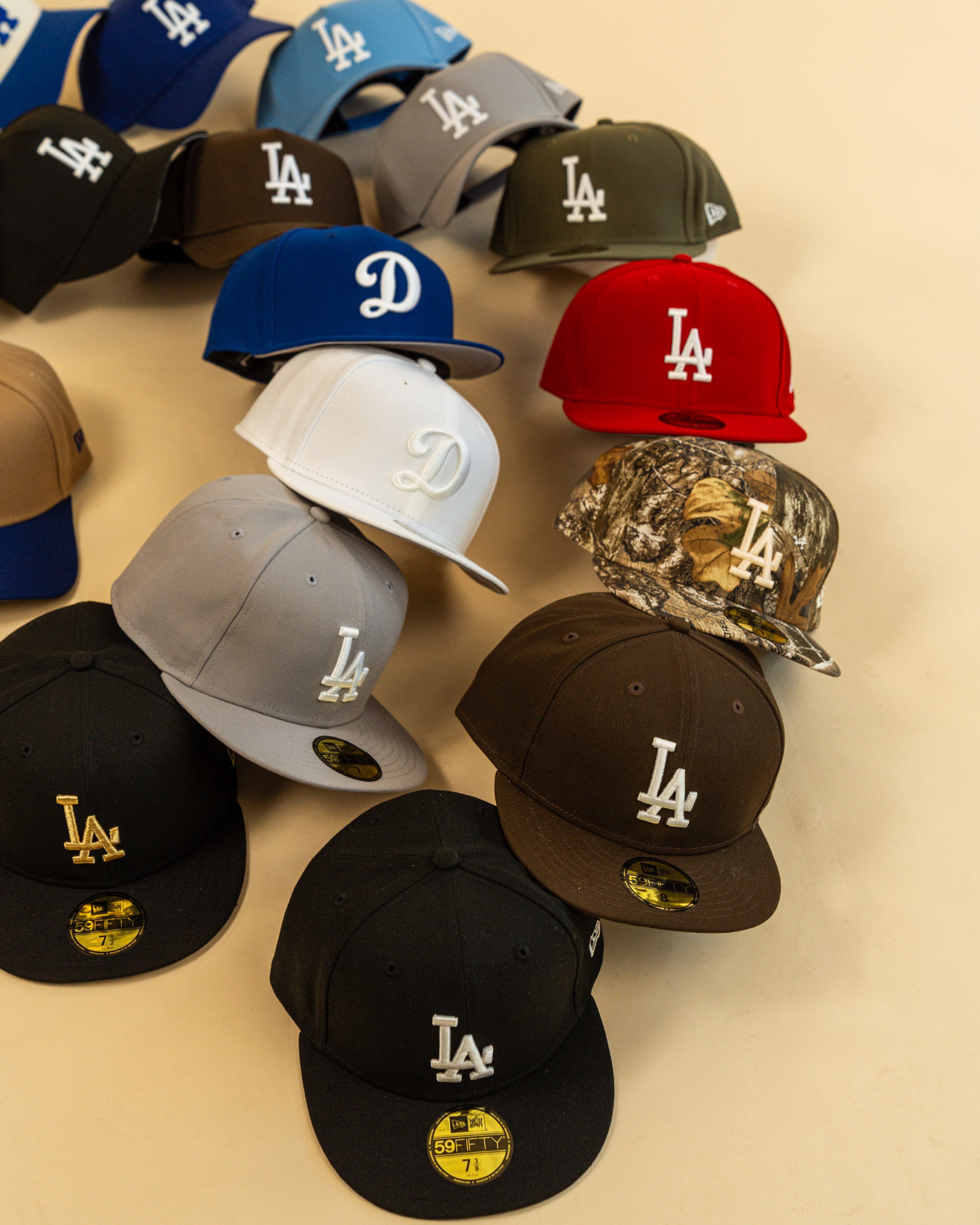 New Era Los Angeles Dodgers 9FORTY A-Frames and 59FIFTY's. All MLB® teams available in-store at Lids.